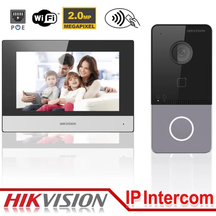 Hikvision DS-KIS603-P(B)(O-STD). Для дома.