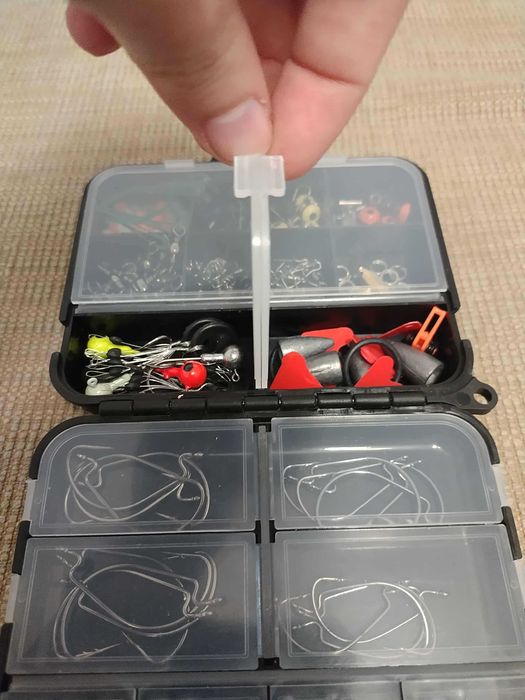 Set complet unelte pescuit – 257 piese