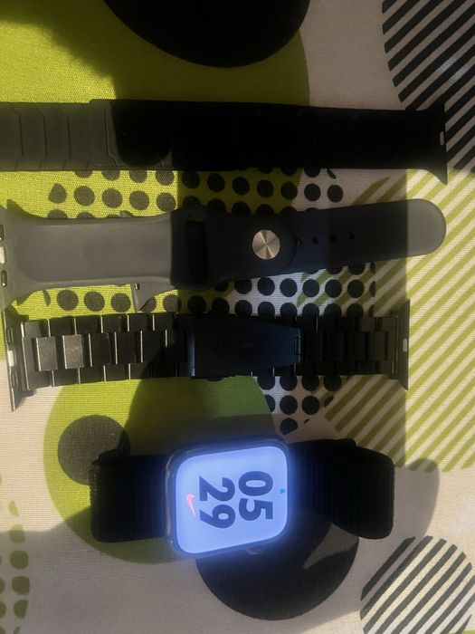 Apple Watch Series 8 2022 GPS + Cellular, Graphite Stainless Steel 45mm, Ca nou