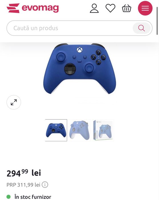 MDM vinde: Controller Xbox Series X/S, Blue.