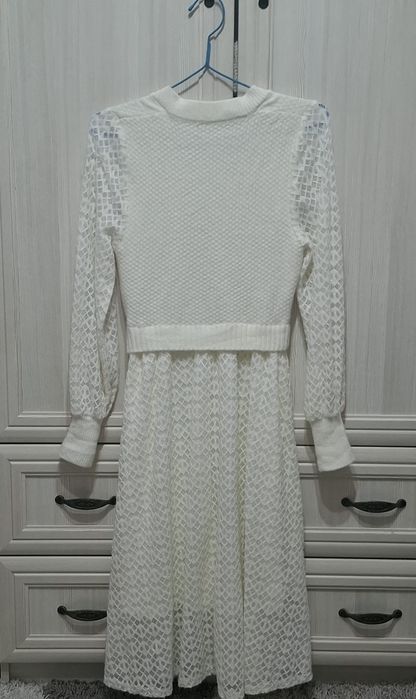 Белое платье Мягкое