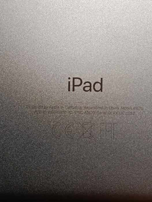 Tableta iPad model 1670