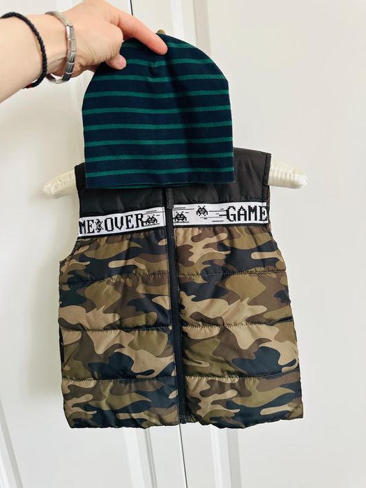 Vesta pentru copii , impermeabila , masura 110 , pentru 4/5 ani