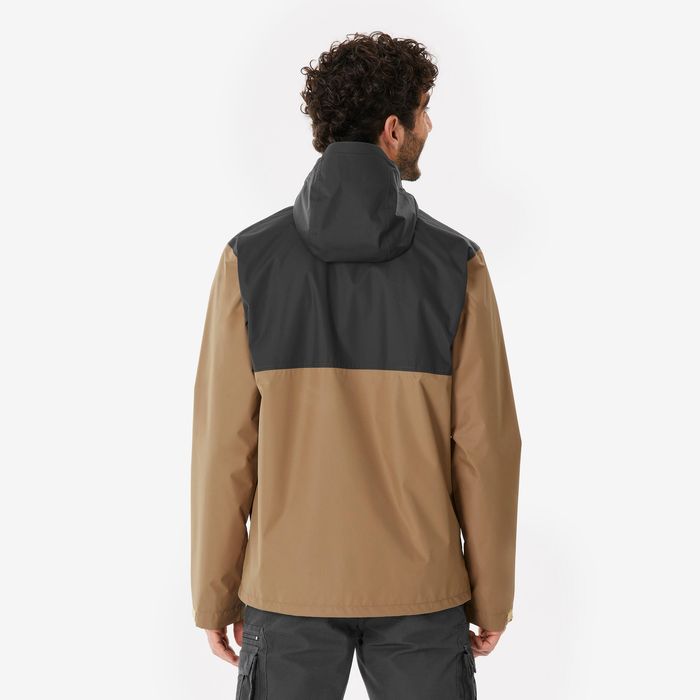 Geacă impermeabilă Drumeție Nh500 gri - produs resigilat Decathlon