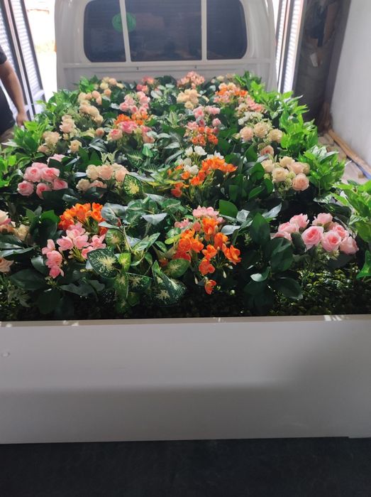 Кашпо из МДФ для цветы и искусственный растения