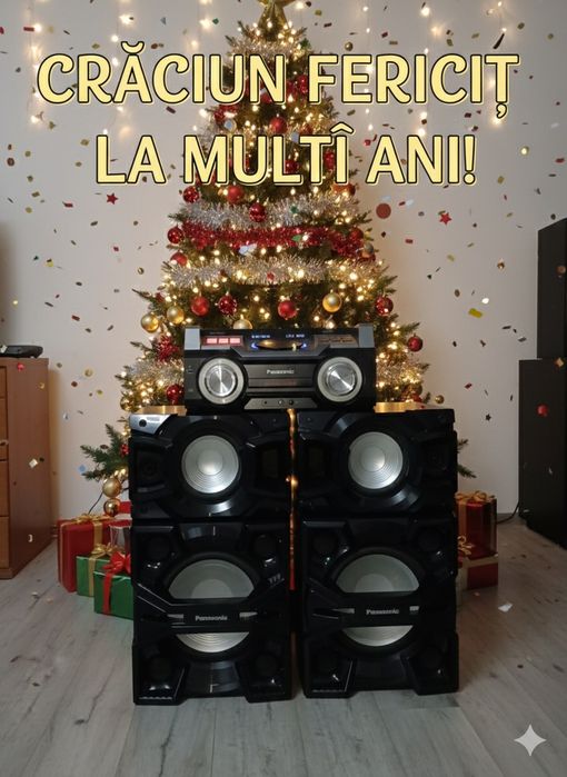 Panasonic SC-MAX4000 – 2400W RMS | Bas care se simte, nu doar se aude