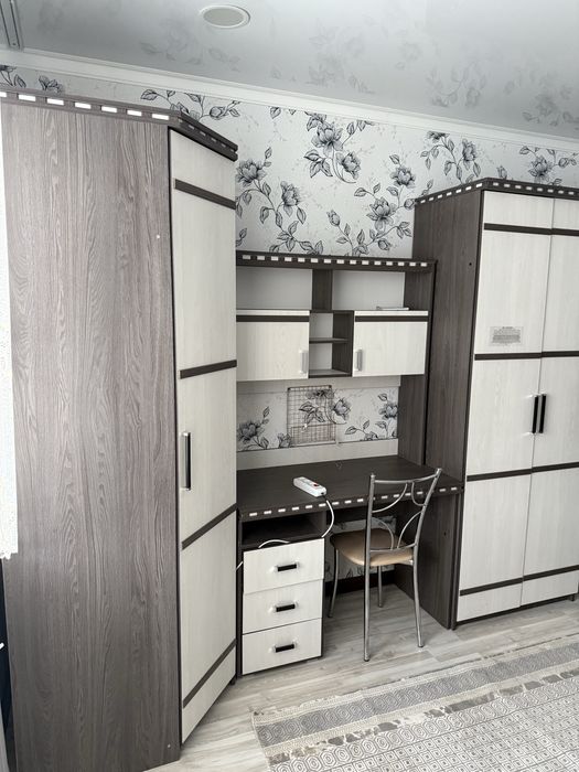 Рабочая зона со шкафом