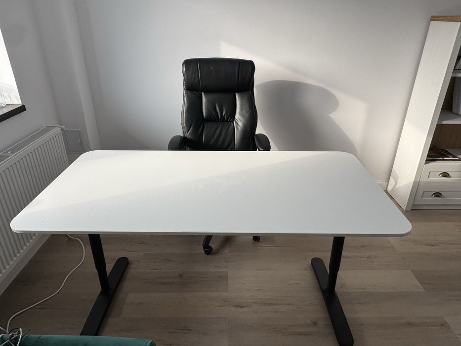Birou reglabil pe inaltime Ikea 160/80cm