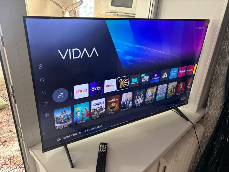Смарт телевизор HISENSE 140см 55"дюйм