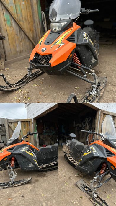 Снегоход российский stels S150 капитан