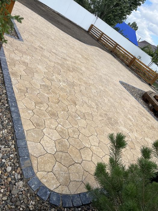 Укладка брусчатка