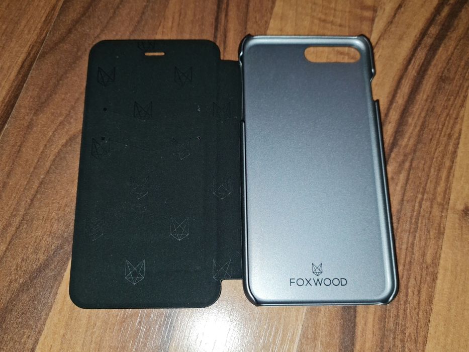 Husa flip piele originala Foxwood Apple iPhone 7 Plus 8 Plus