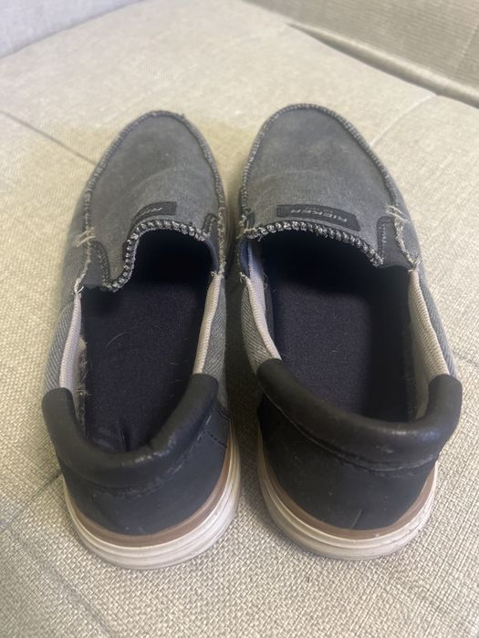 Мужские туфли . Джинс.