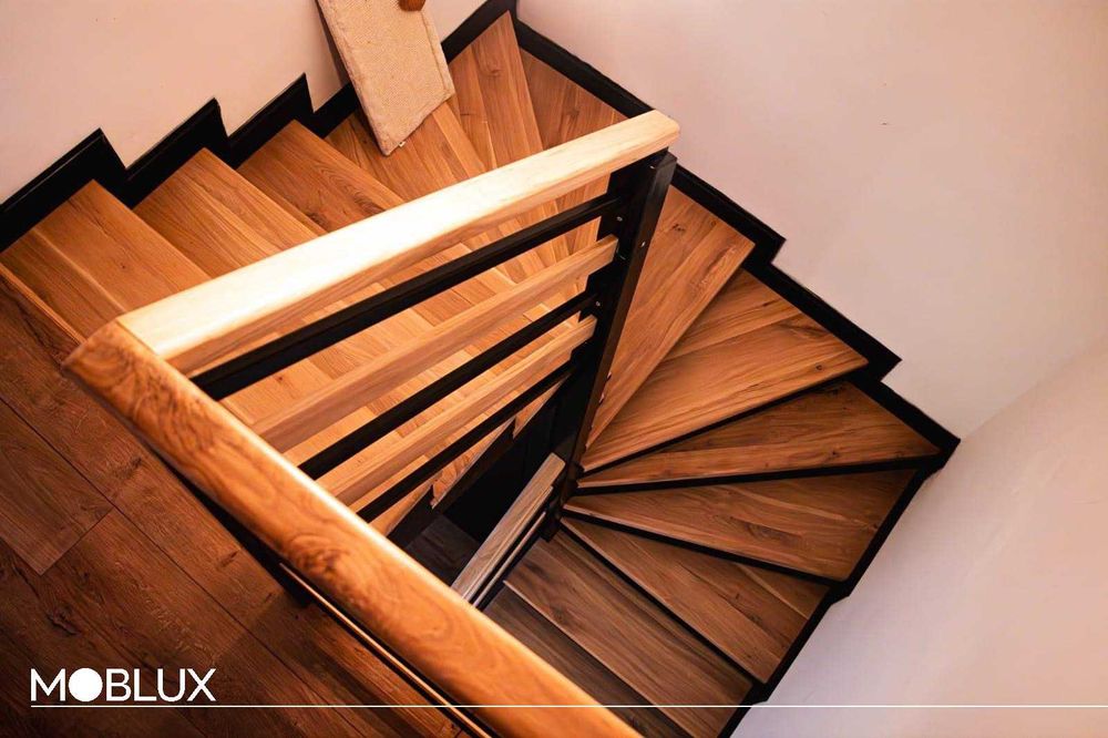 Producători scări, balustrade și trepte la comandă - Moblux