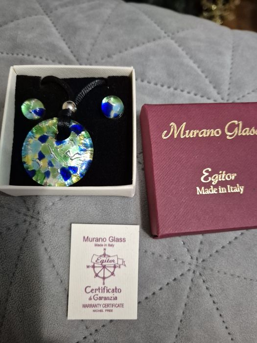 Нов оригинален комплект стъкло Мурано