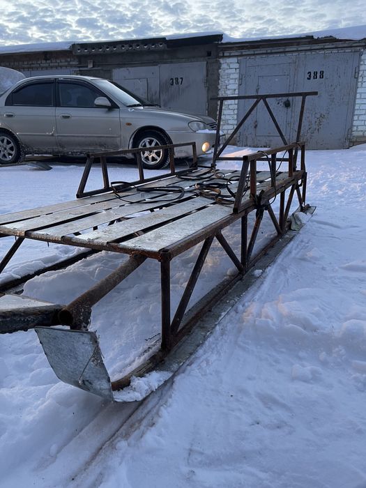 Нарты для снегохода .буран рысь