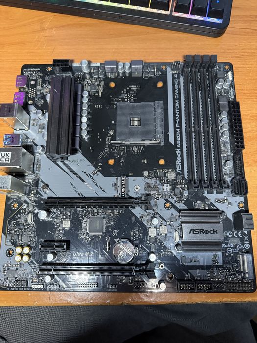 Дъно asrock a520m phantom gaming 4 socket am4 с проблем