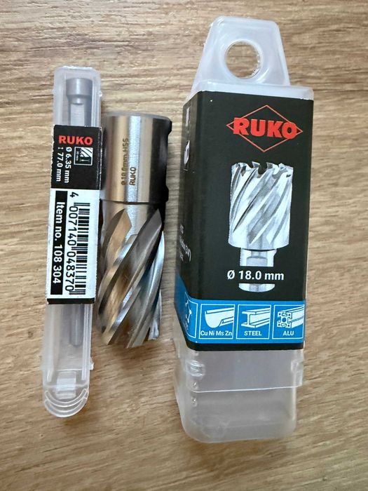 Carota Roku cu prindere Weldon de 3/4 inch și diametru 18 mm
