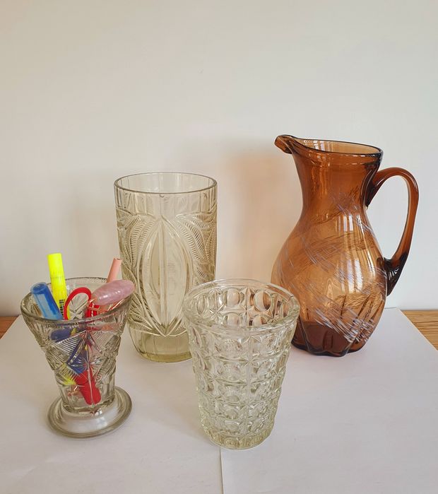 Сервиз Советский Абстракция Листочки