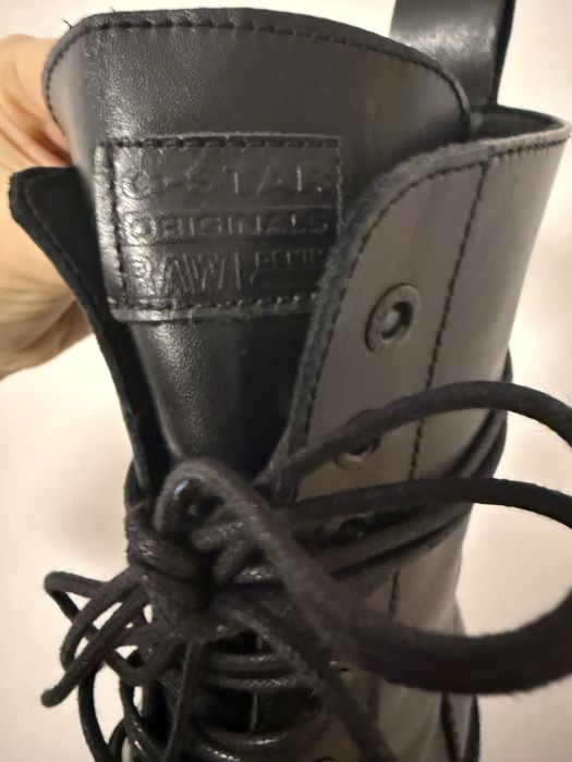 G-STAR Дамски боти естествена кожа 38 номер