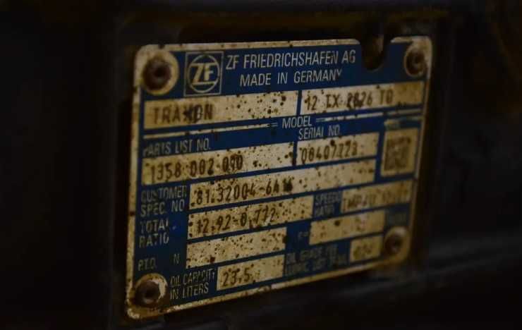 Cutie de viteze ZF Traxon 12 TX 2826TO MAN TGS - Piese de schimb MAN