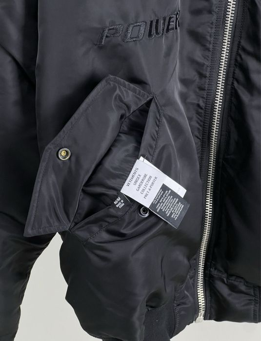 Vetements racing bomber