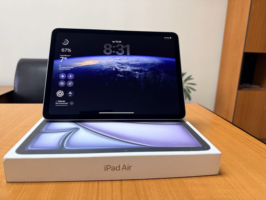 IPad Air M2 11" Space Gray, Гарнция
