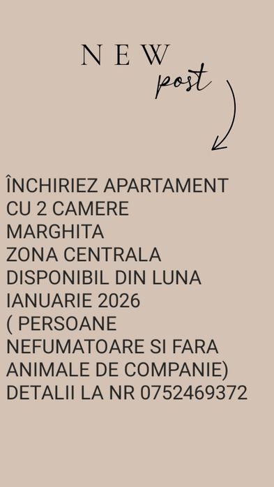 Inchiriez apartament
