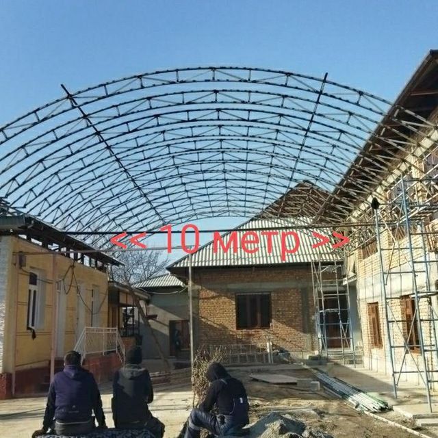biz sizlar uchun tom naves issiq xona va sortaklar tayyorlab ornatib b