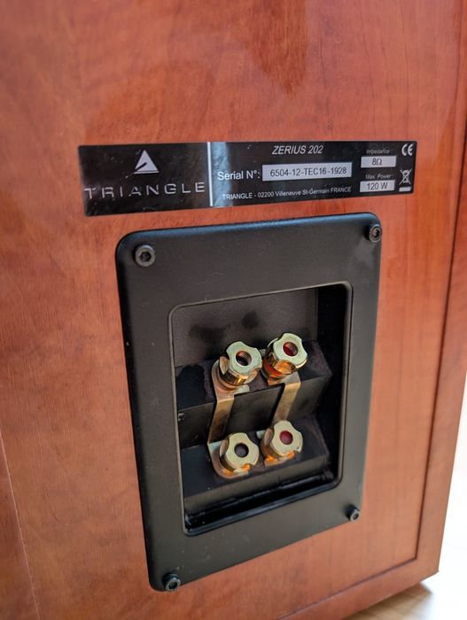 Boxe hi fi triangle zerius 202 high end