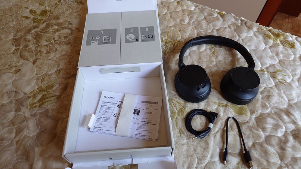 Слушалки с активно шумоподтискане Sony WH-CH720N