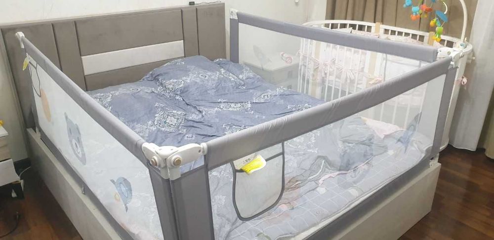 Барьер ограничитель бортик для кровати 150 180 см  Одна сторона