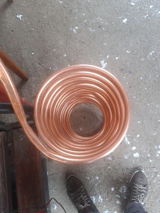 Vand serpentina de cupru