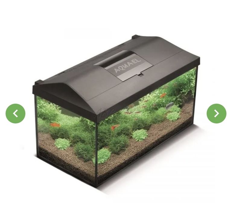 Acvariu 55L echipat complet