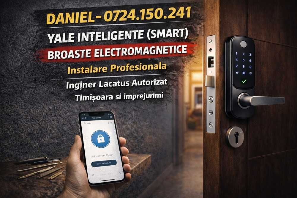 Montaj si Mentenanta Incuietori Inteligente (SMART)