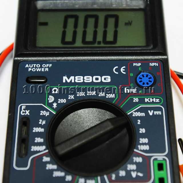 Мультиметр цифровой DT 890 B+