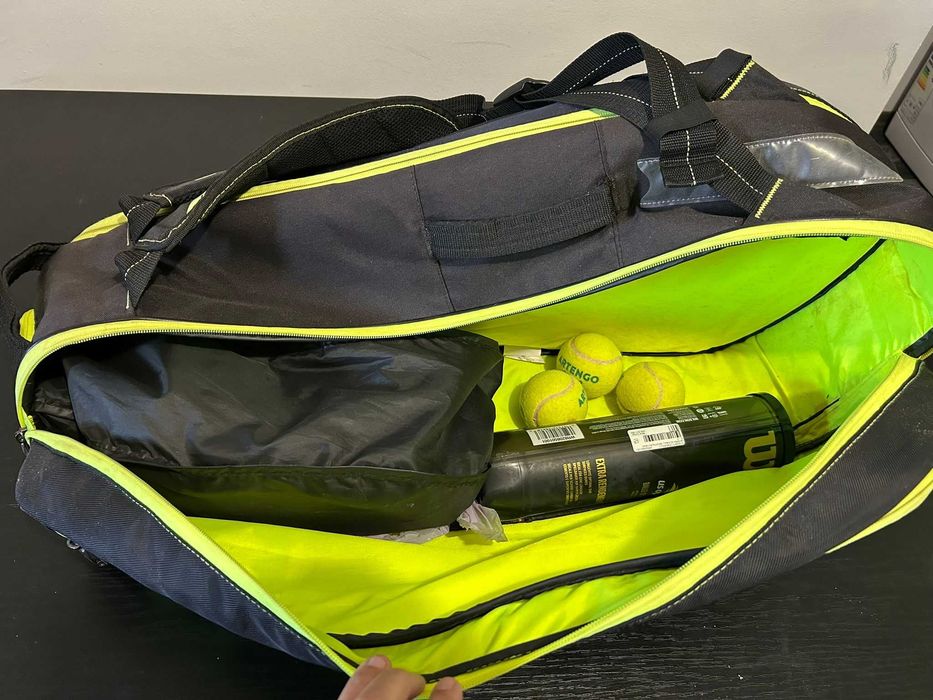 2 Rachete tenis Babolat Pure Aero, 300 g cu geanta si accesorii