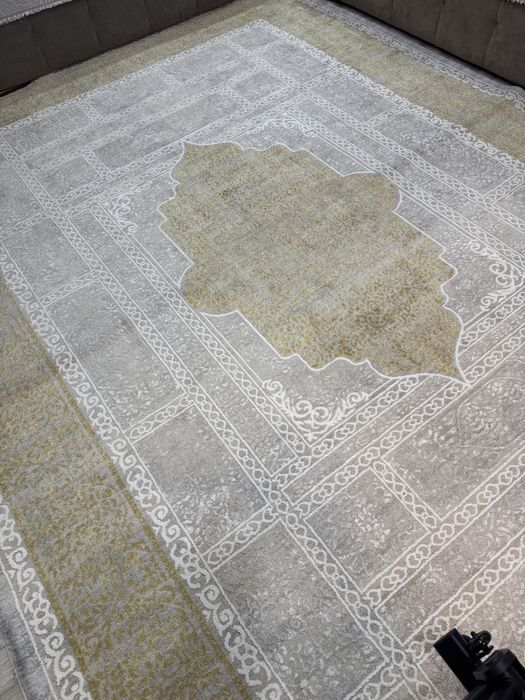 Ковер шерсть и шелк 3*4 иранский