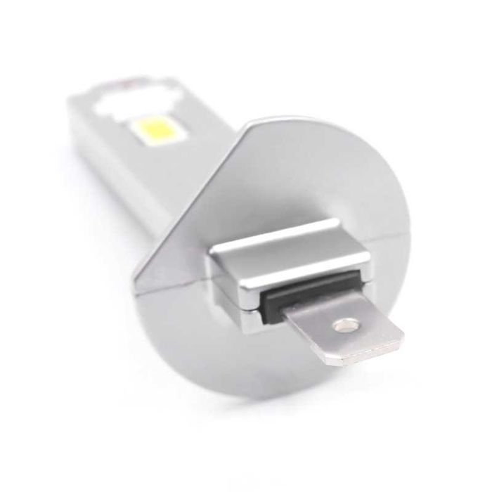 Комплект-2 LED Крушки H1, 2x14 вата, 6x1см, Без Вентилатор,Без Кабел