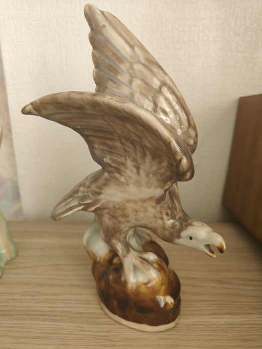 Статуэтка обливная керамика