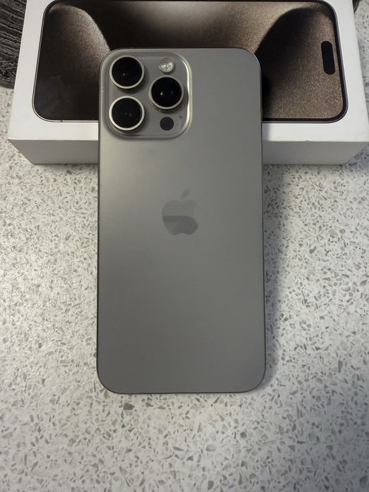 Iphone 15 Pro Max Natural Titanium