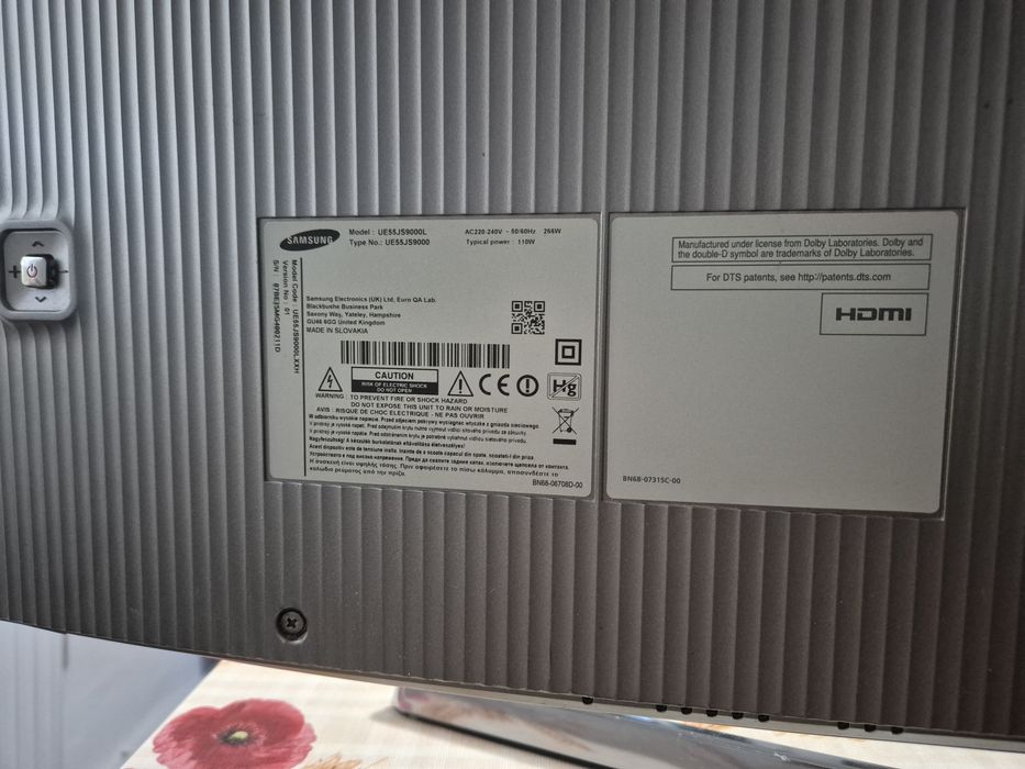 Samsung UE55JS9000L TV