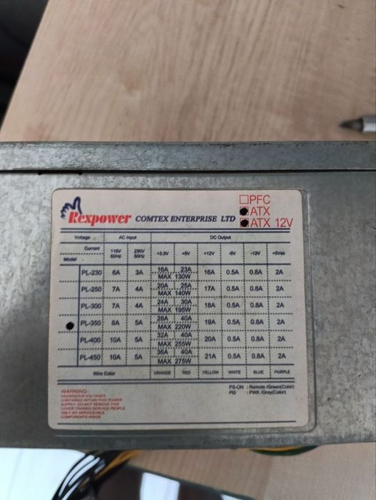 12v захранване компютърно