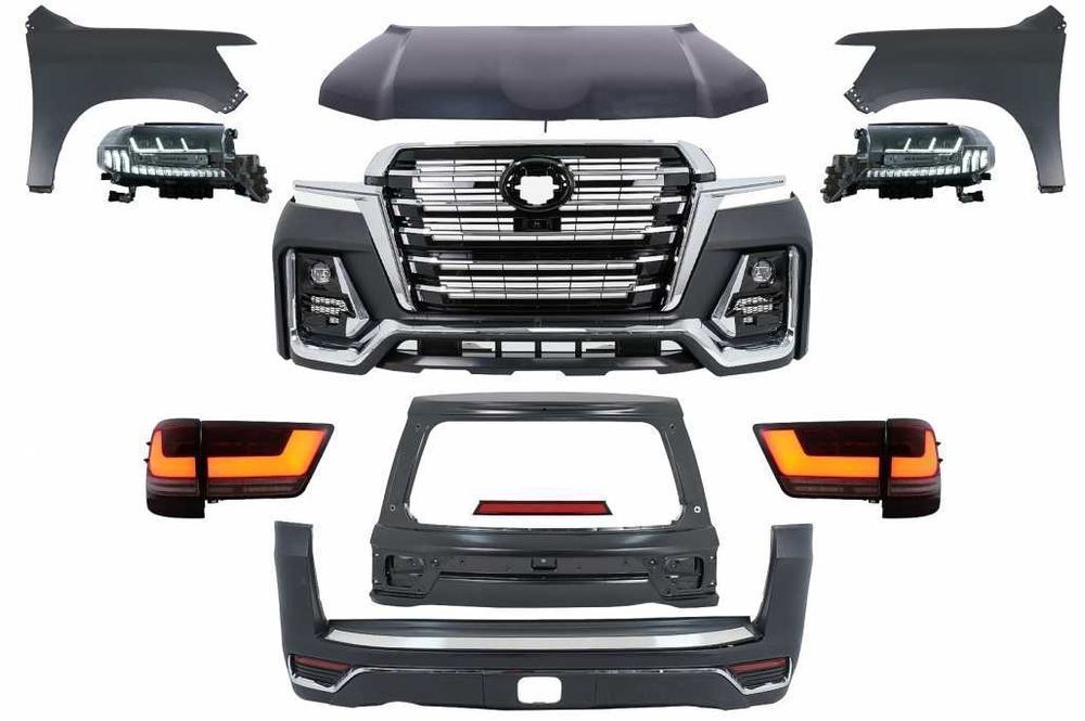 Pachet Complet TOYOTA Land Cruiser J200 (08-16) LC300 2021 Look