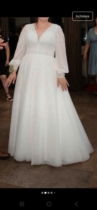 Rochie de mireasă tradițională – elegantă!