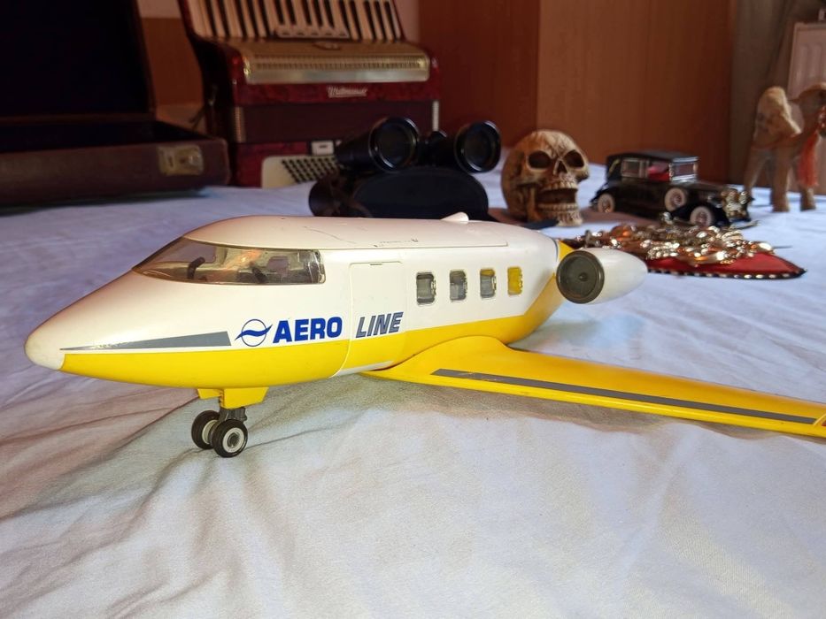 Machetă rară avion Playmobil 3185 Aero Line