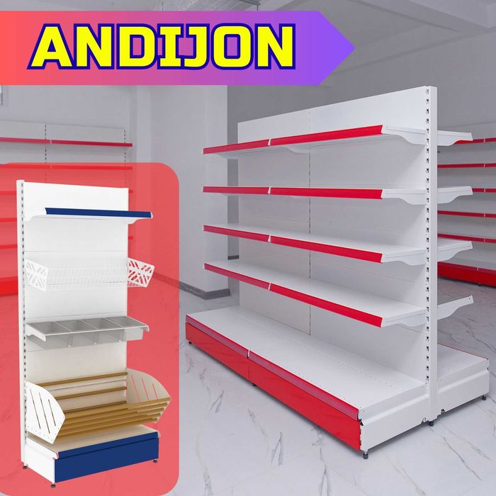 Стеллаж металлический сборный, konstruktiv metall stellajlar