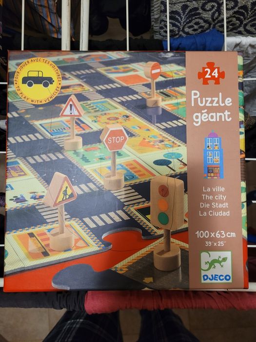 Игра Гигантски пъзел/ Puzzle geant Djeco