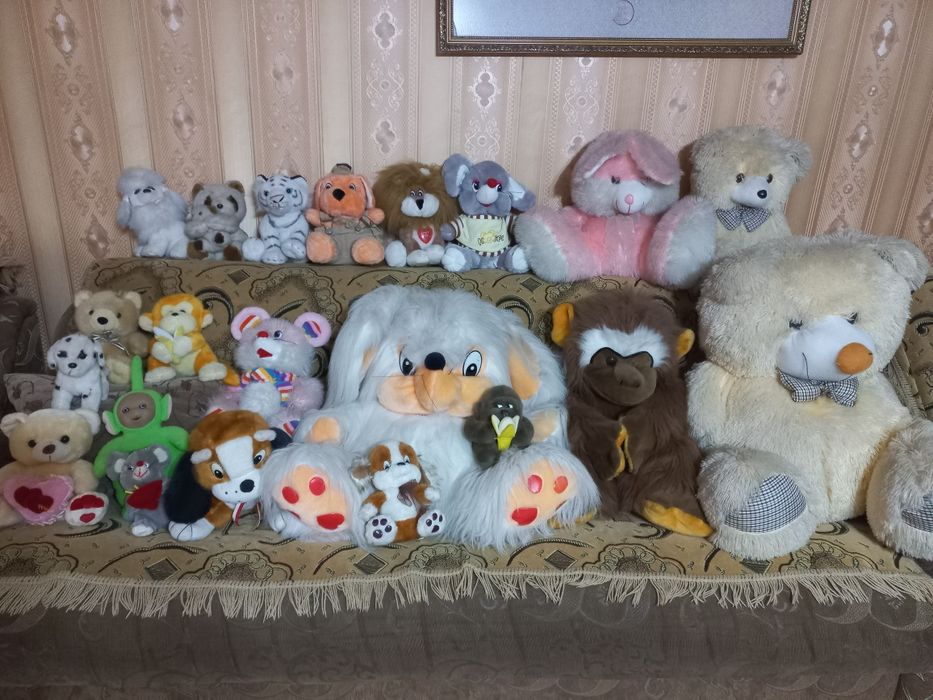 Игрушки мягкие все