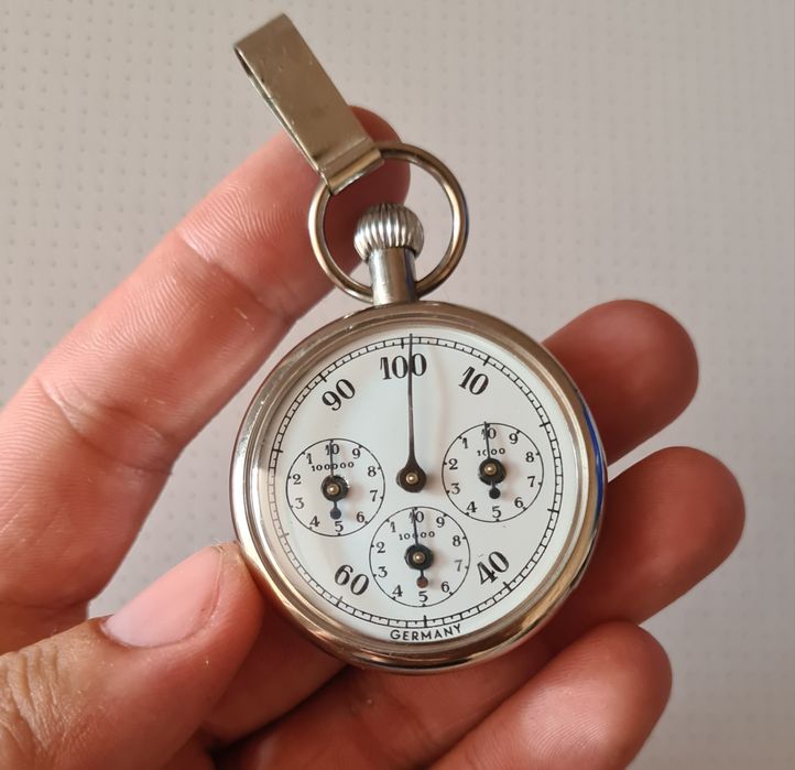 Pedometru Mecanic Vechi De Colectie Ceas De Buzunar Omega Longines